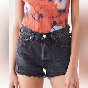 Agolde Parker Vintage Cut Off Denim Short